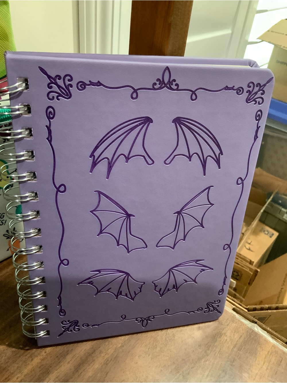 Purple Dragon Wings Journal